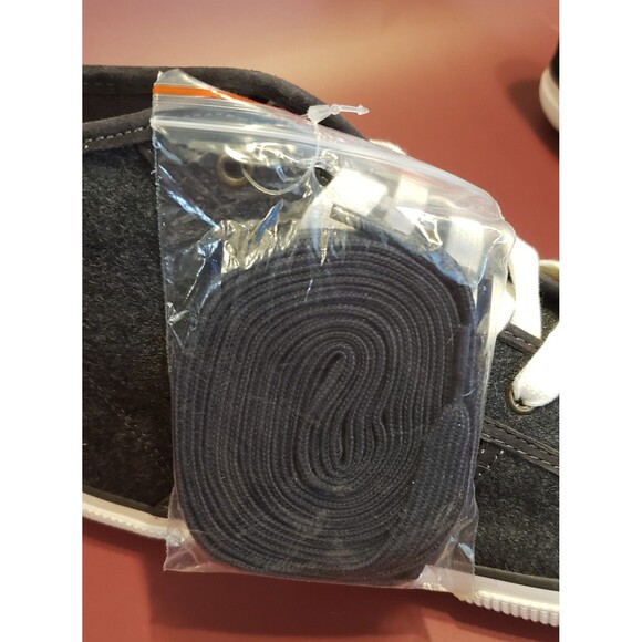 NWOB Ralph Lauren Sneaker Women Size 11 High Top January II Flannel Gray - Picture 4 of 7